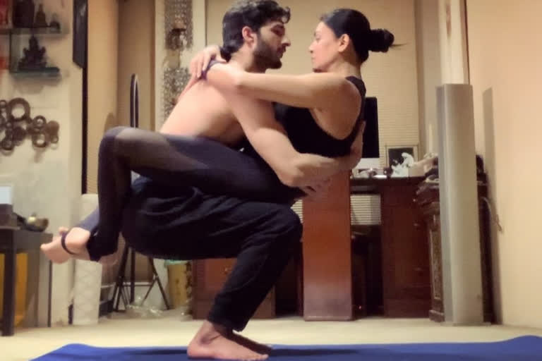 Sushmita Sen works out with beau Rohman Shawl