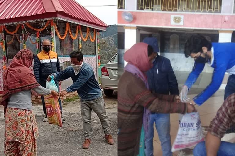 Food distribution by Sood Sabha Shimla