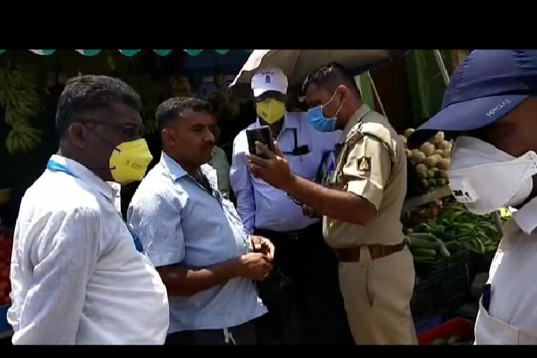 Groceries at high prices. .. police closed the shop