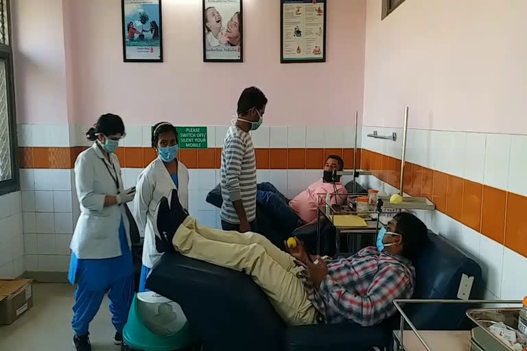 Medical director appealed to people to donate blood in Gohana