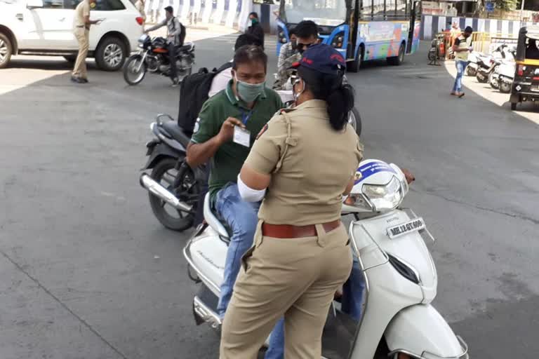 pune police action against violation in article 144