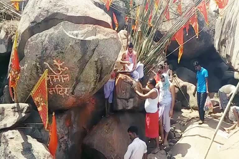 corona faded ramnavami festival in deoghar