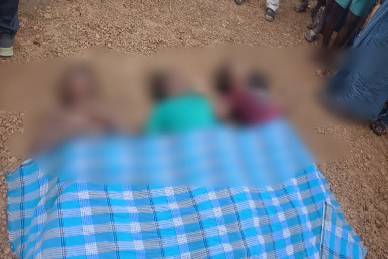 mother died with two chidren in tumkuru