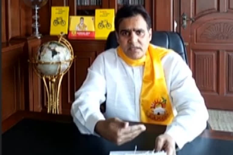 tdp mlc deepak reddy fires on ycp