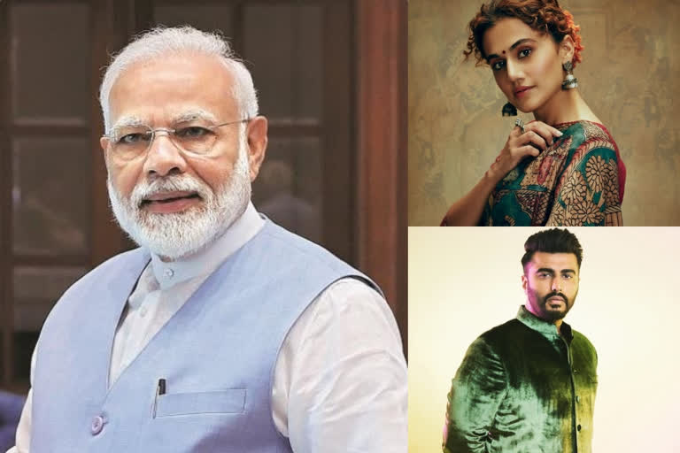 Bollywood supports modi unique exercise of lighting lamps