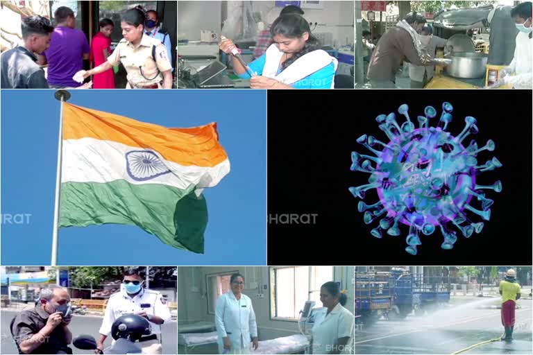 ETV bharat Marathi Song on Awareness from Corona Virus