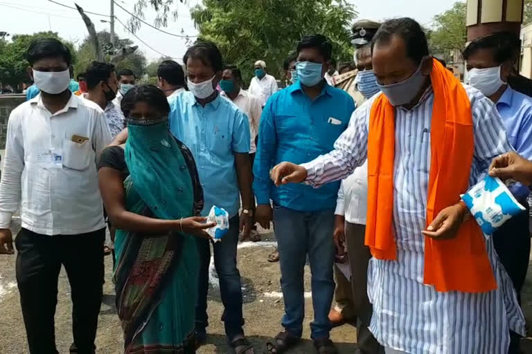 Distribution of Milk to Poor Families