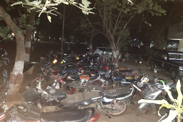 bike seize in Dharwad