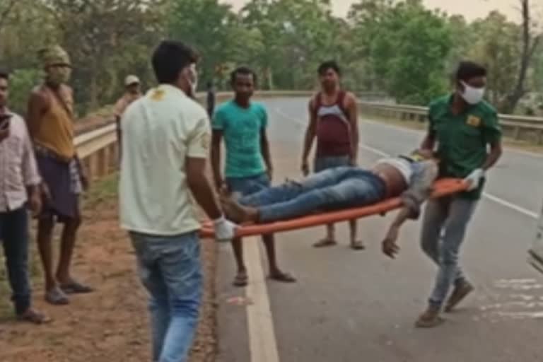 accident in deogarh