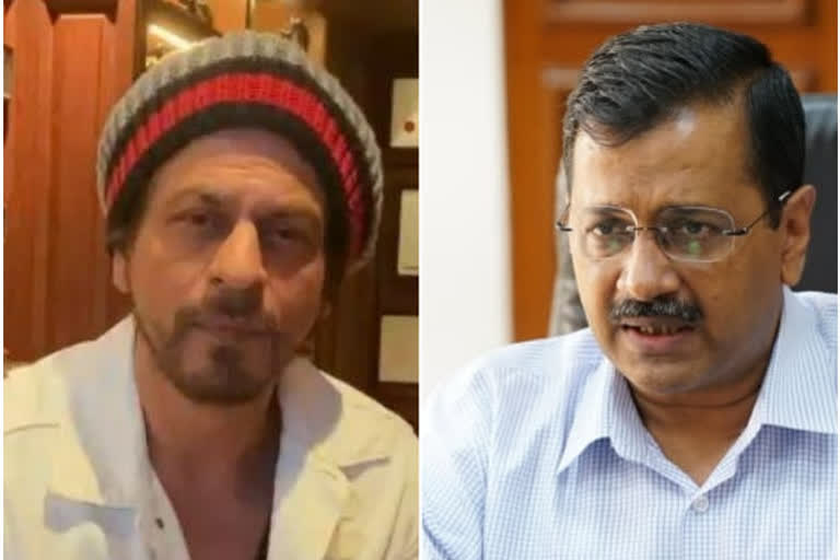 kejriwal appriciates srk's effort