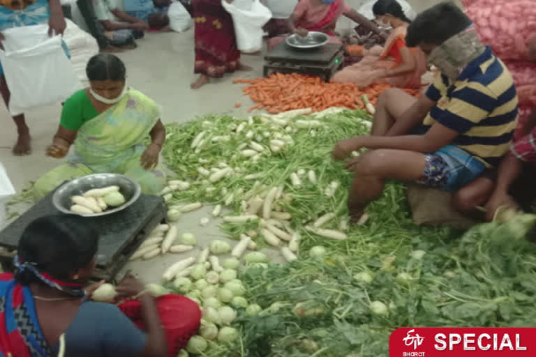 20 varieties of vegetables for Rs 200 rs