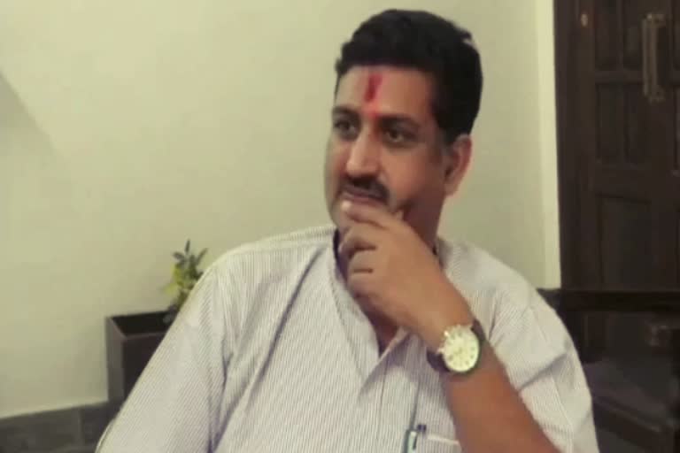 Akaltara MLA Saurabh Singh