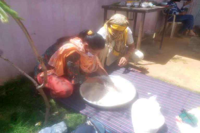 food made in panchkula women's police station for needy