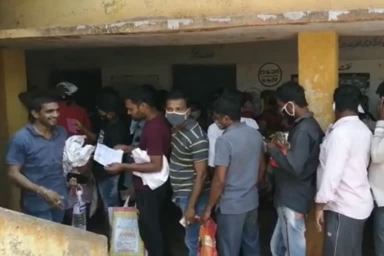 ration dealer negligency in sangareddy district jaheerabad