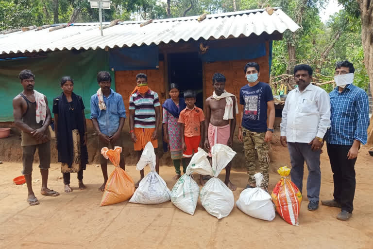 Distribution of essential items in Beltangadi