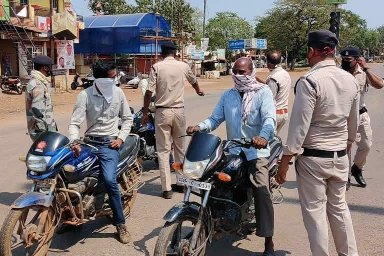 Action taken on 4 people for violation of lockdown