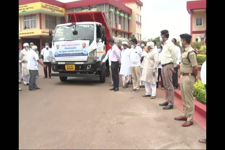 30 tonnes of foodgrains dispatched to Gadag constituency in Goa: MLA HK Patil