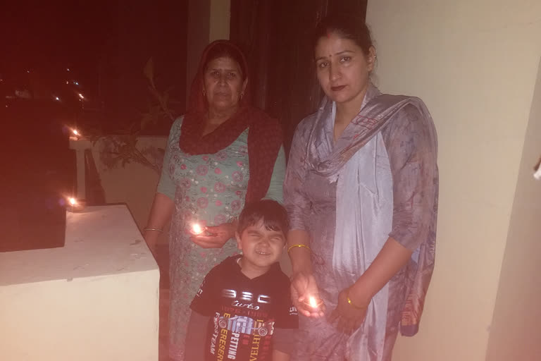 effect pm modi appeal for lighting and diyas in kaithal