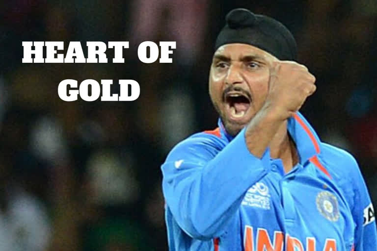 Harbhajan Singh to donate