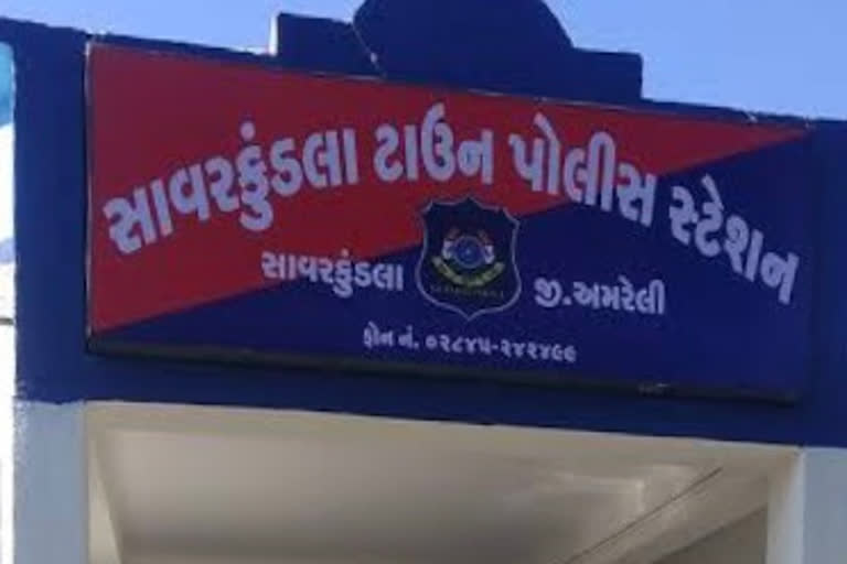 Etv Bharat, Gujarati News, Savarkundla News, Amreli Police, CoronaVirus