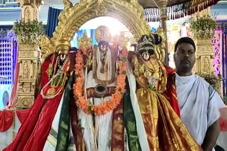 vasantha paksha payukta sriramanavami thirukalyana bramhostaval in badrachalam