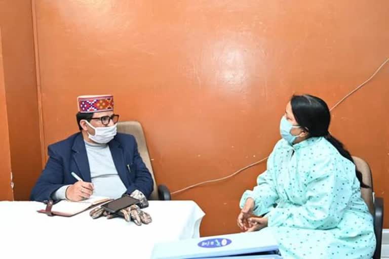 Health department conducting checkup of people in kullu