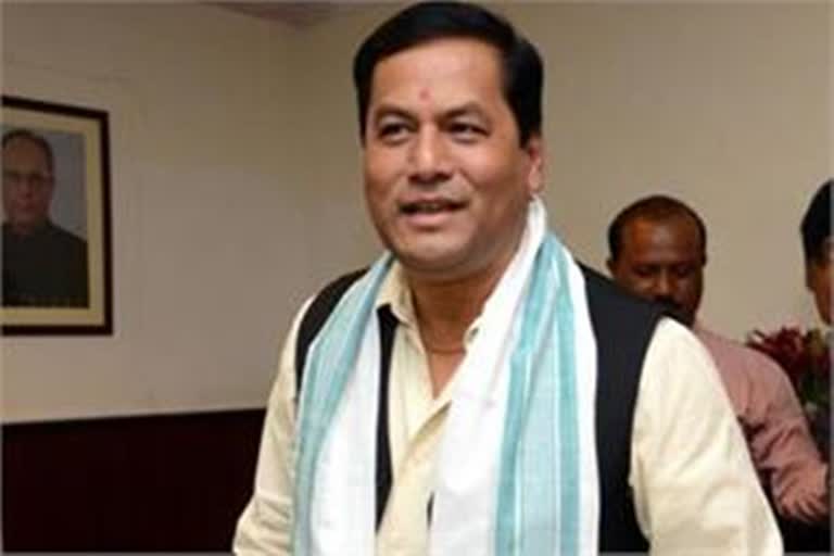 Sarbananda Sonowal  Assam government  front-line staff  COVID-19  அஸாமில் காவலர்களுக்கு ரூ.50 லட்சம் காப்பீடு  அஸாம் கரோனா பாதிப்பு, கோவிட்-19  சர்பானந்த சோனாவால்