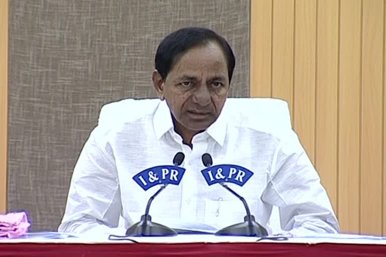 cm kcr on corona situation in telangana