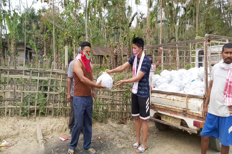 sarupathar boxer lovelina borgohain relief for her village natives