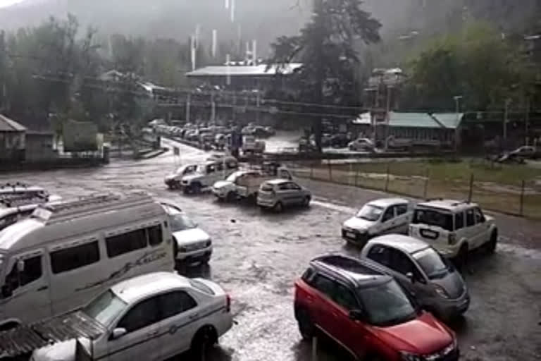 Farmers worried due to hailstorm in Kullu