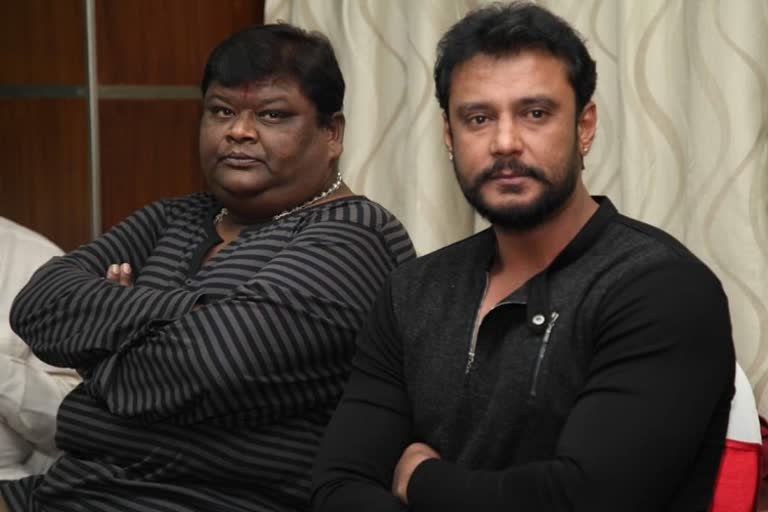 Darshan expressing condolence about bullet prakash death