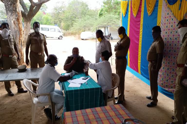 Medical Check test held for 250 Policers