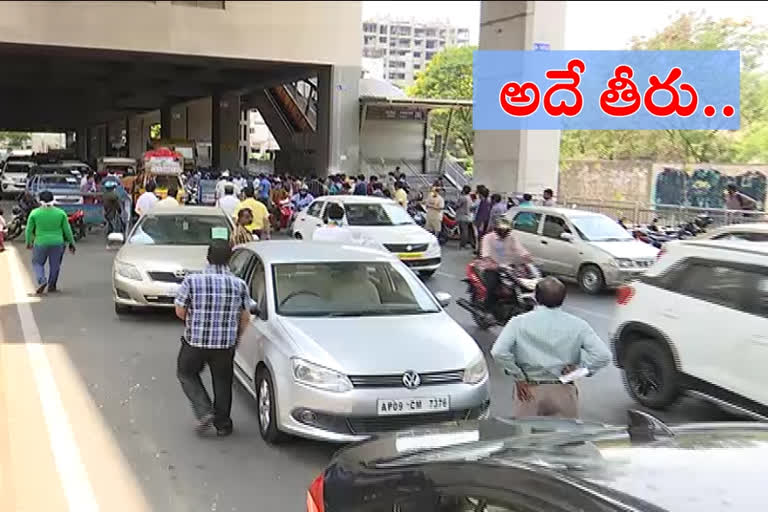 riders often travelling on roads even in lockdown hyderabad