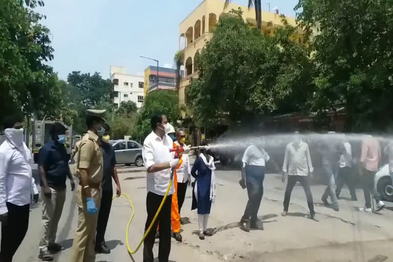 chemicals spry at madhura nagar hyderabad