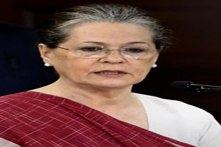 government advertising banned for two years said congress president sonia gandhi