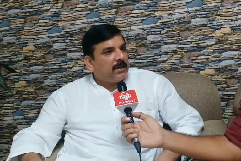 sanjay singh reaction on mp fund deduction