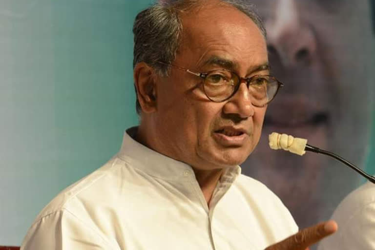 Digvijay Singh wrote a letter to Shivraj Singh