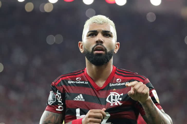 Flamengo striker Gabriel Barbosa