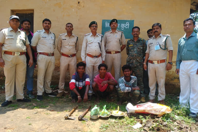 Forest Department arrested accused of hunting wild boar in Balaghat