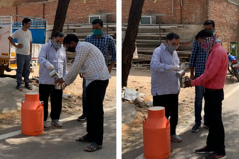 Milk Distribution, जयपुर न्यूज़