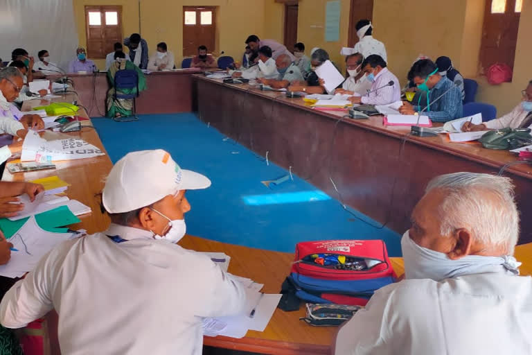 meeting of wellness center in-charge, भोपालगढ़ उपखंड अधिकारी की बैठक, वैलनेस सेंटर प्रभारियों की बैठक