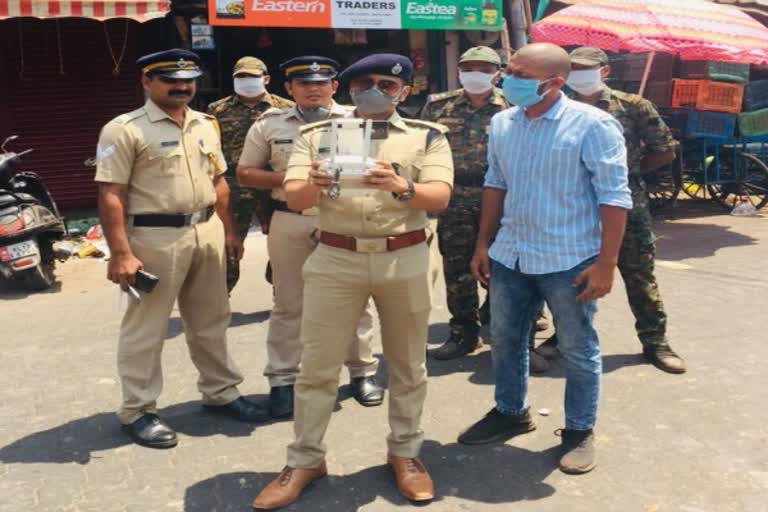 Lockdown violators in Kerala spot police drones run like tracer bullets