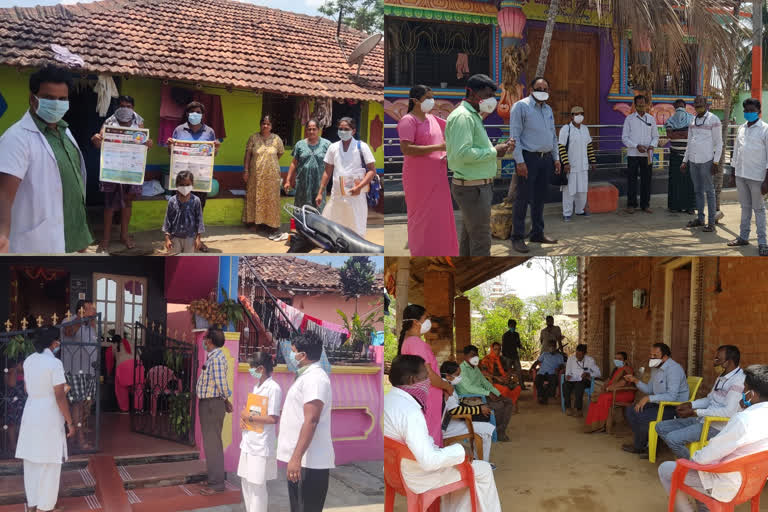 Awareness on Corona at Arakkalagud