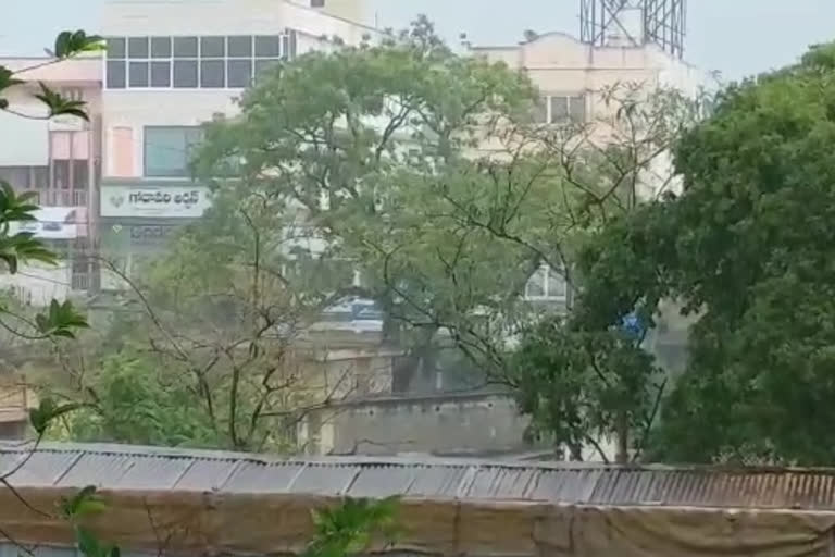 Heavy rain in cheerala