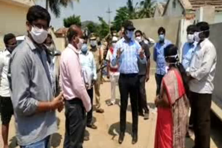 collector vp goutham visit some villages in mahabubabad