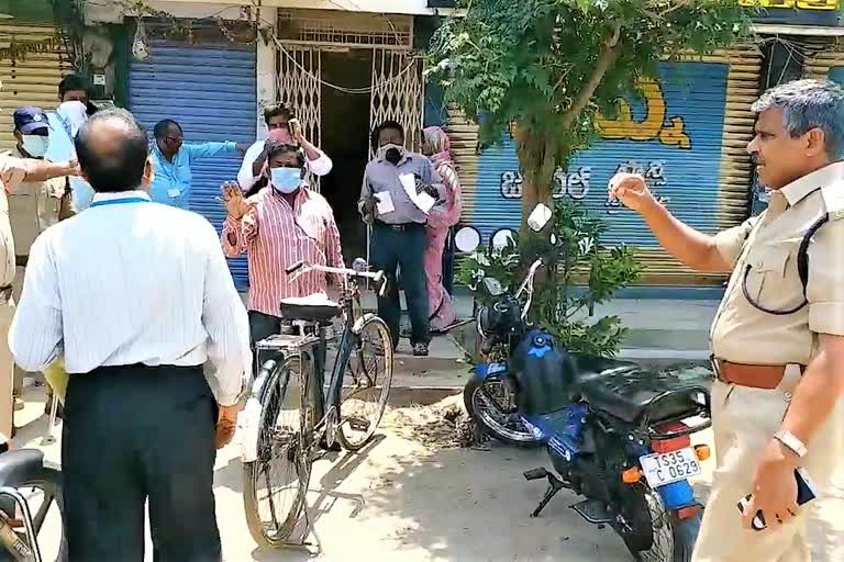 additional collector sudden visit asp bank at medak