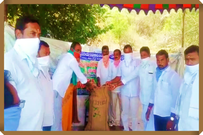 grain buying centres opened in  nizamabad