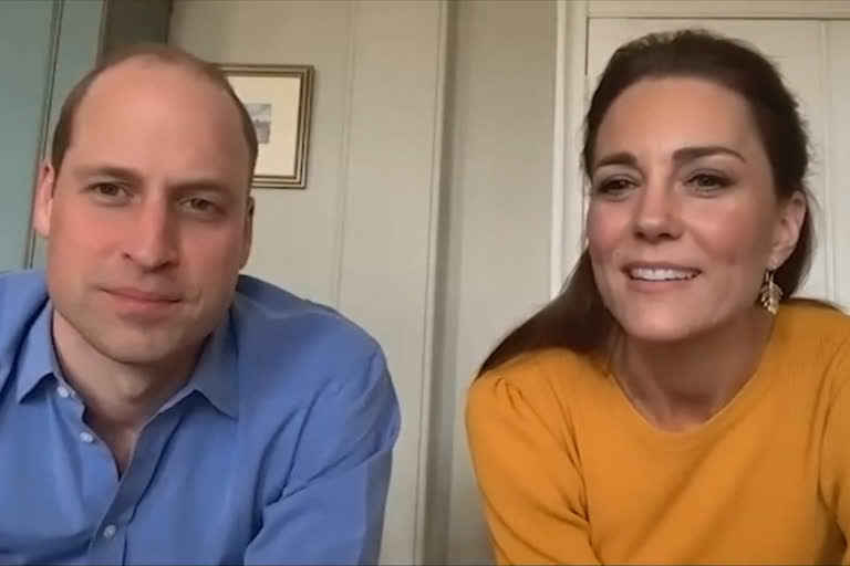 Prince William, Kate video chat with UK medics' children