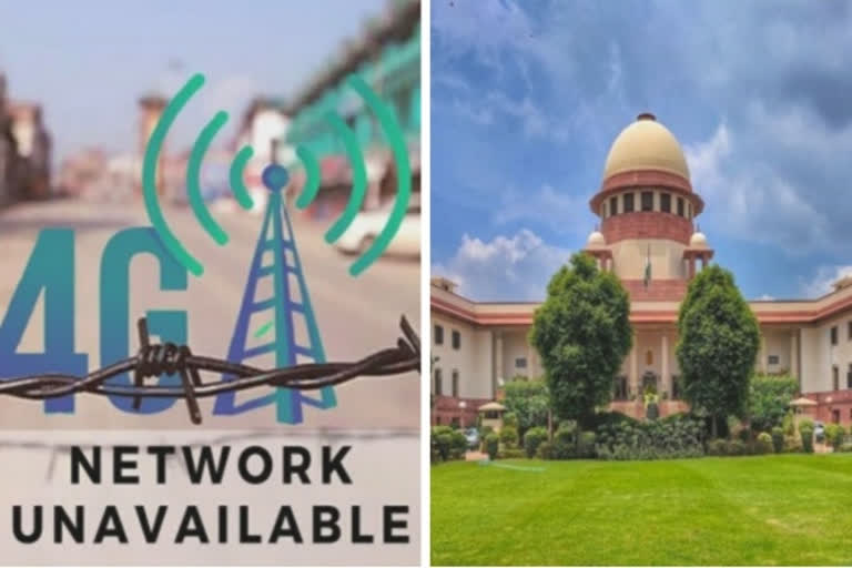 SC issues notice to J&K on restoration of 4G internet