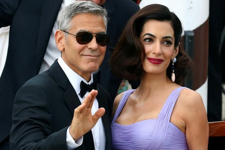 George, Amal Clooney donate over USD 1 mn towards COVID-19 aid